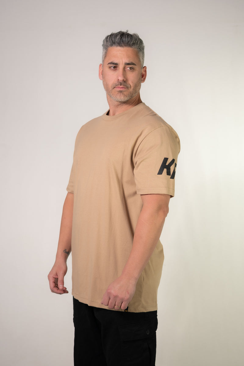 Remera Kingpin H Regular Beige T4