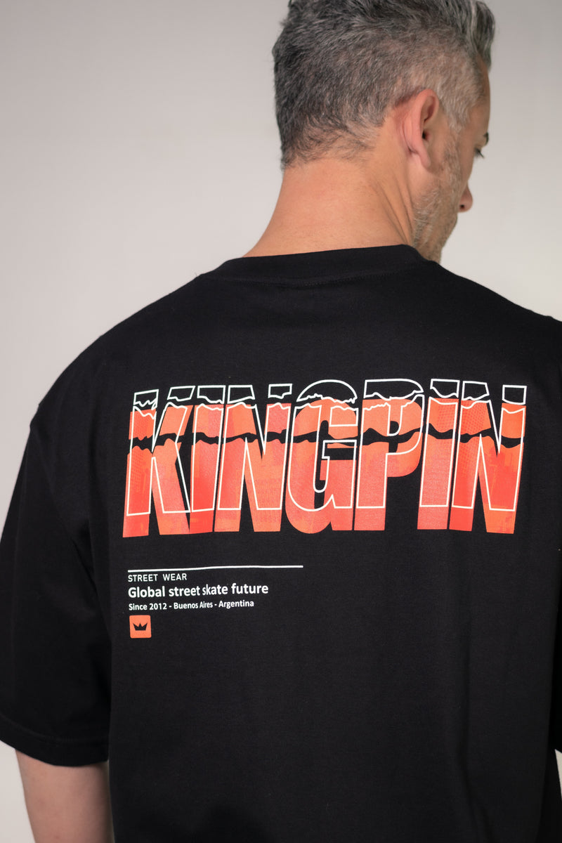 Remera Kingpin H Relax Negro Y4