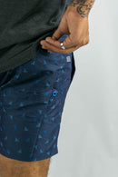 Short De Baño Kingpin H Tdb Azul Ntr