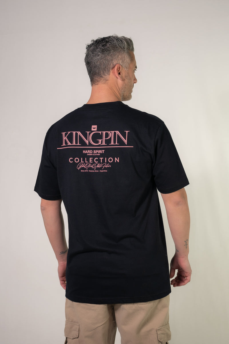 Remera Kingpin H Regular Negro Y2