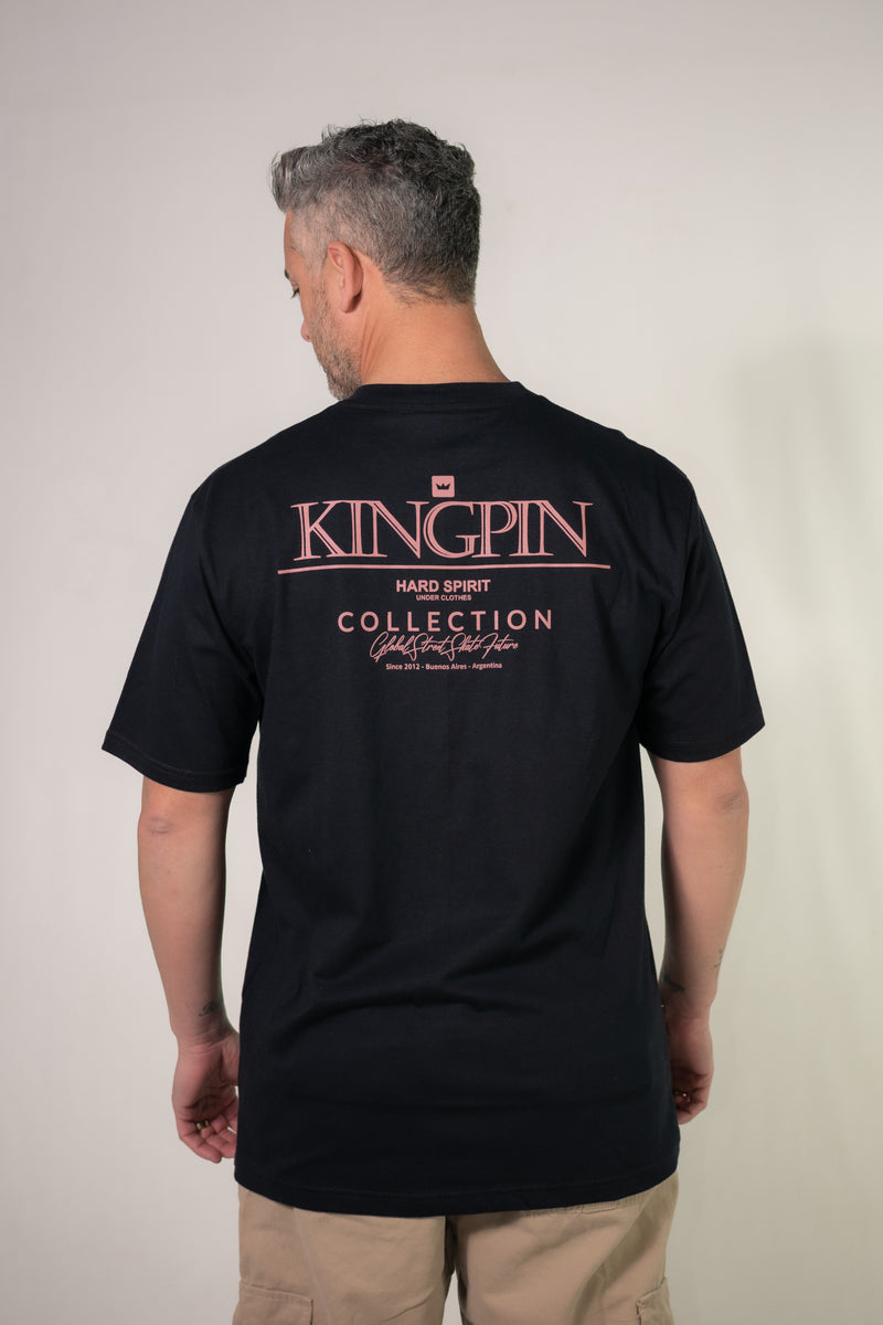 Remera Kingpin H Regular Negro Y2