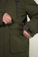Campera Kingpin Parka Militar Verde (Prodcuto Outlet)