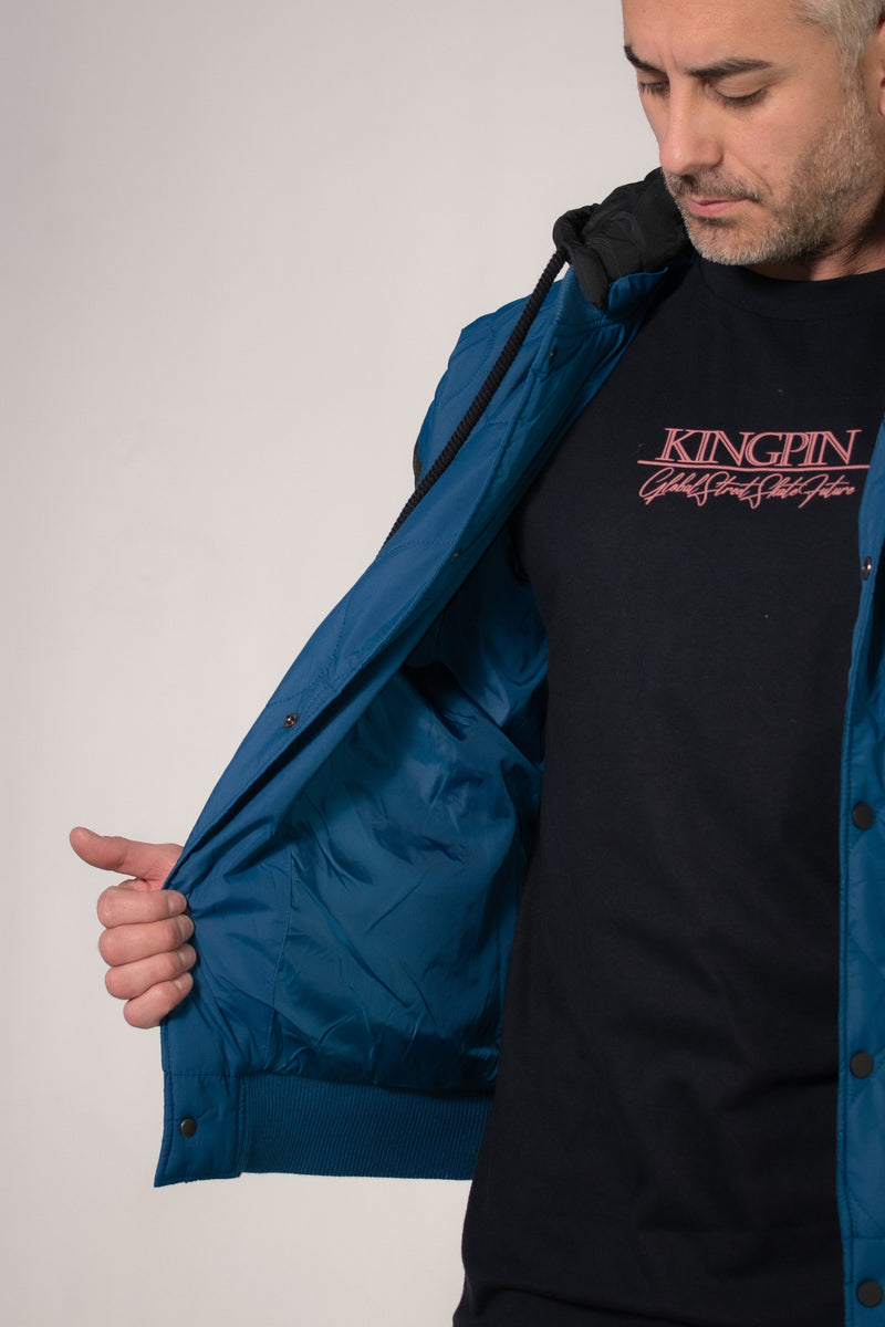 Campera Kingpin H Negro/Azul