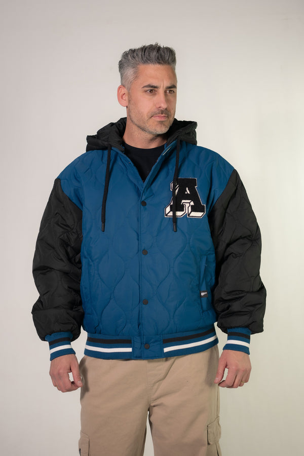 Campera Kingpin H Negro/Azul