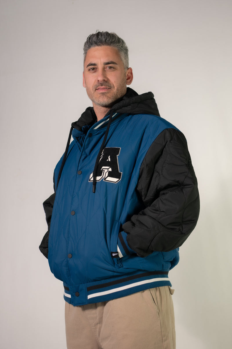 Campera Kingpin H Negro/Azul