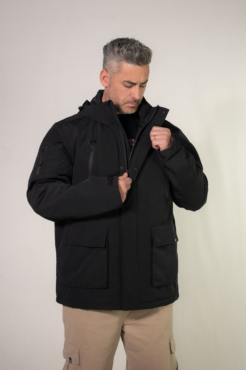 Campera Kingpin H Parka Negro