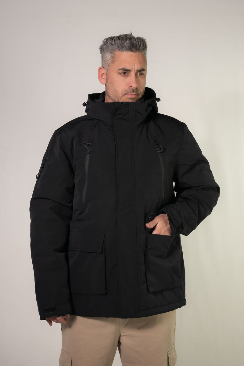 Campera Kingpin H Parka Negro