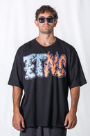 Remera Etnies H The Get Down Tee Over Black