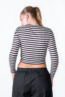 Remera Manga Larga Ocn M Atenas Negro