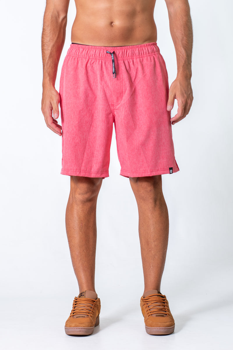 Short de Baño Ocn Hombre TDB Arrecife ST 18 Rojo Melange