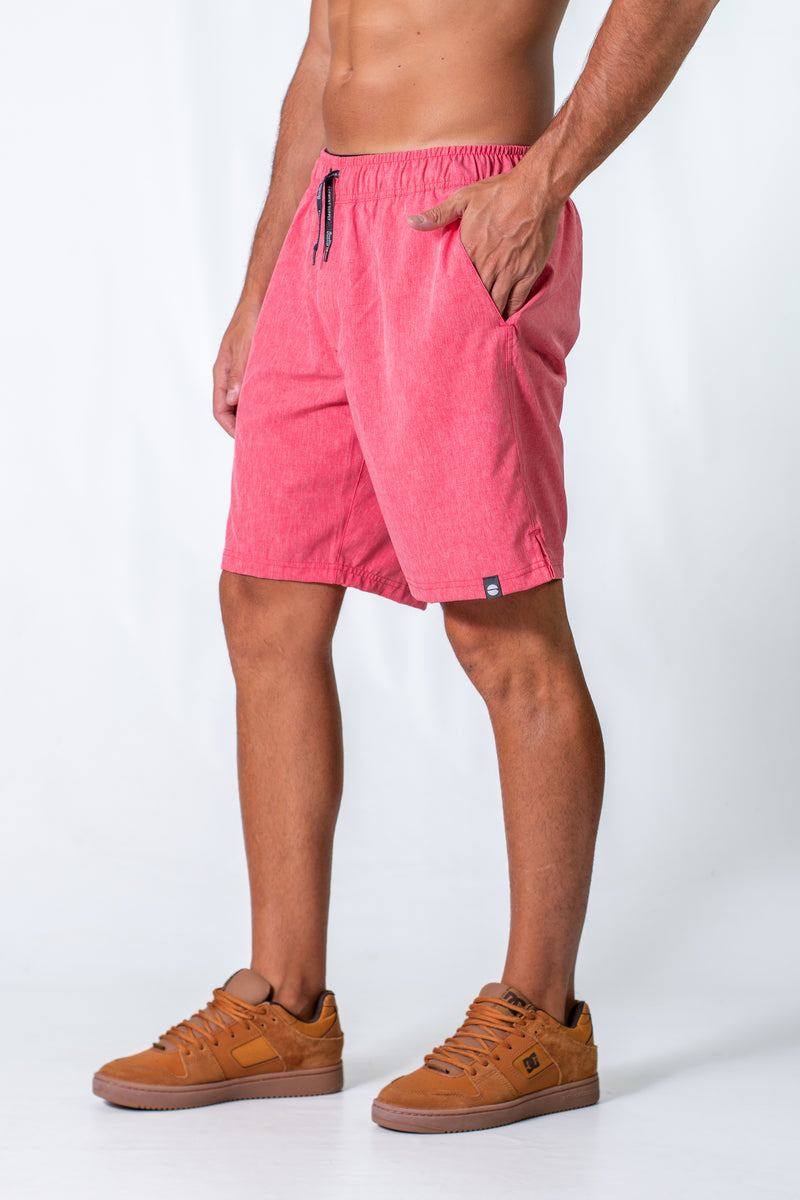 Short de Baño Ocn Hombre TDB Arrecife ST 18 Rojo Melange