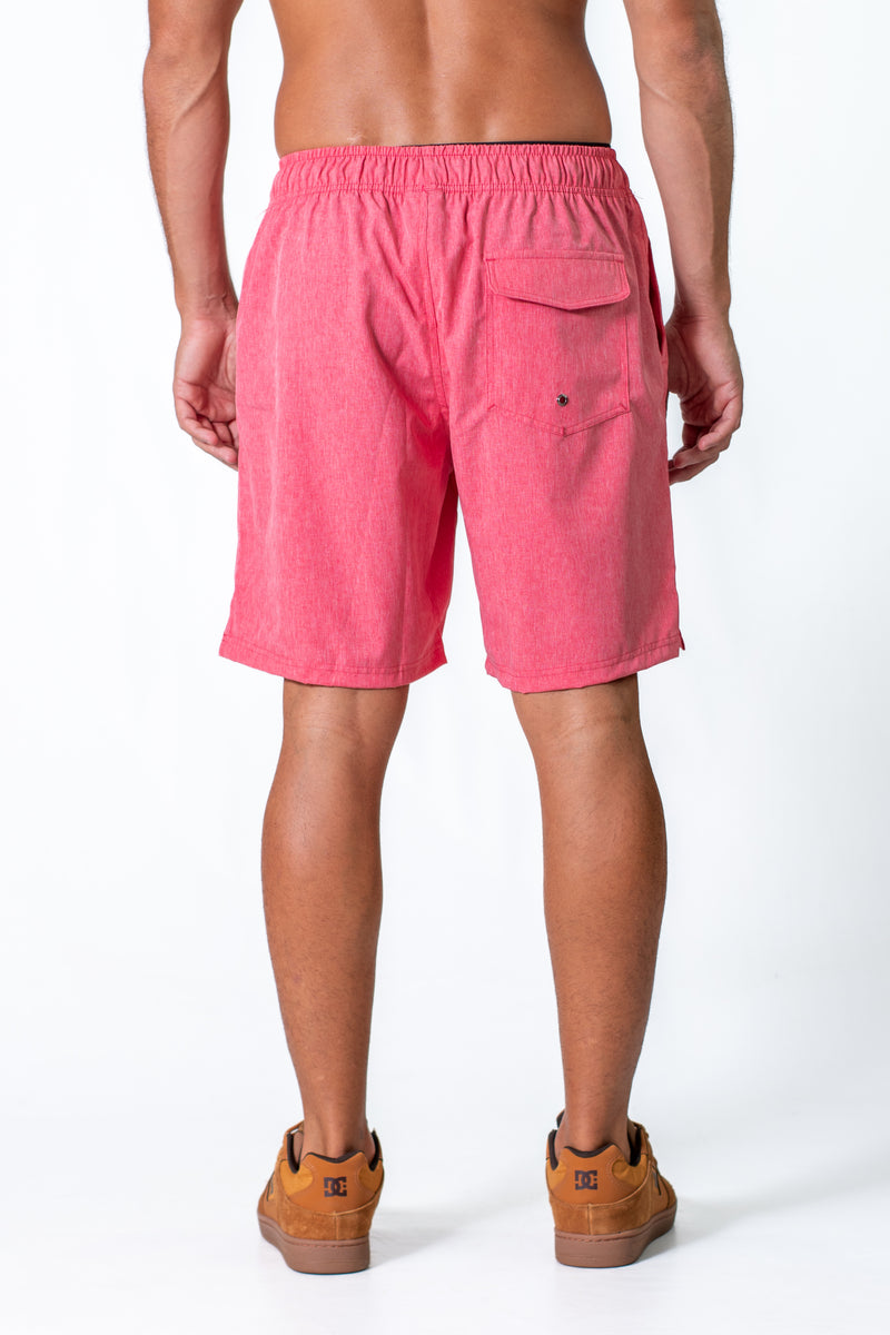 Short de Baño Ocn Hombre TDB Arrecife ST 18 Rojo Melange