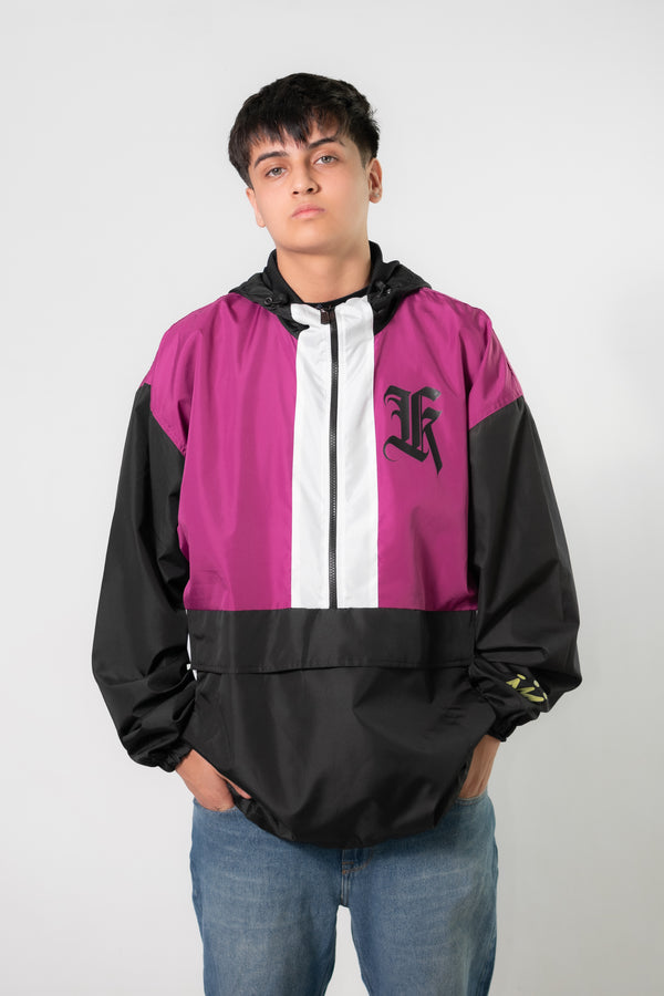 Piloto King Of Art Unisex Anorak Somer Fucsia X8