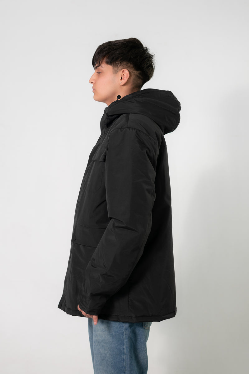 Campera H Parka King Of Art Negro