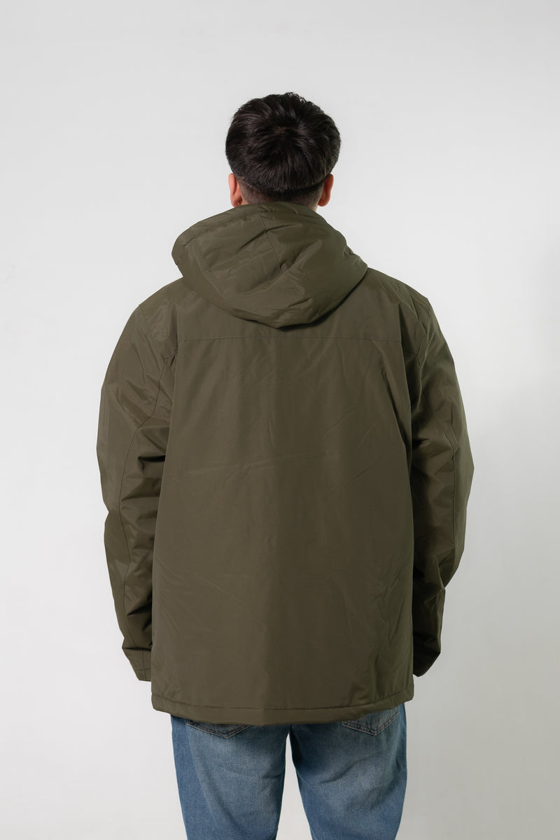 Campera H Parka King Of Art Militar Verde