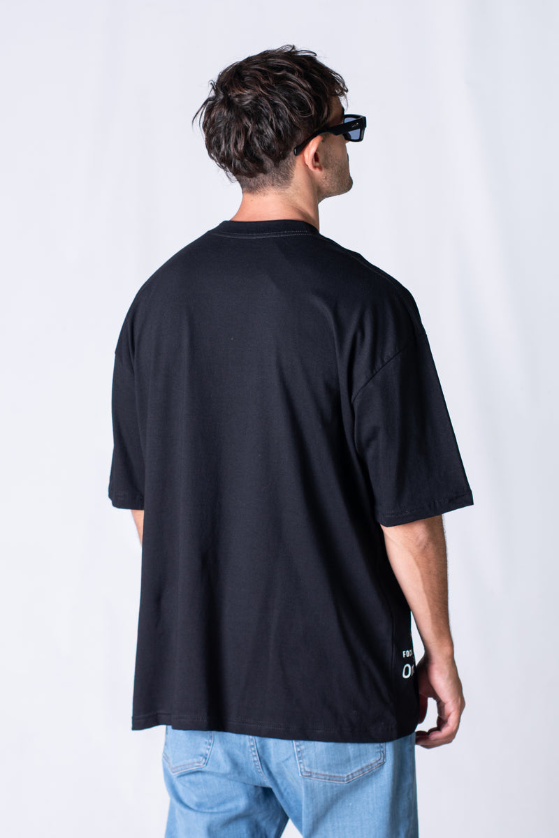 Remera Hombre Ocn ORIGINAL Oversize Negro H