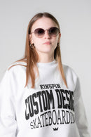 Buzo Kingpin Oversize Blanco (Producto Outlet)