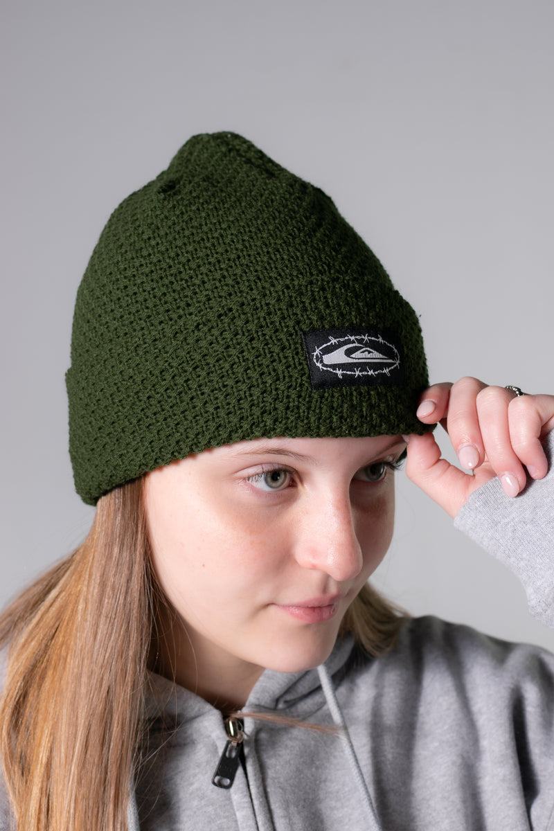 Gorro Beanie Quiksilver Dna Verde