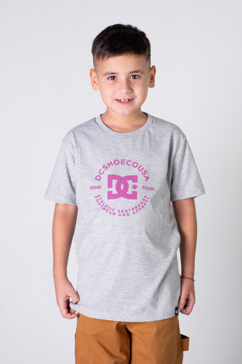 Remera Mc DC Star Pilot (Gri) DC Niños