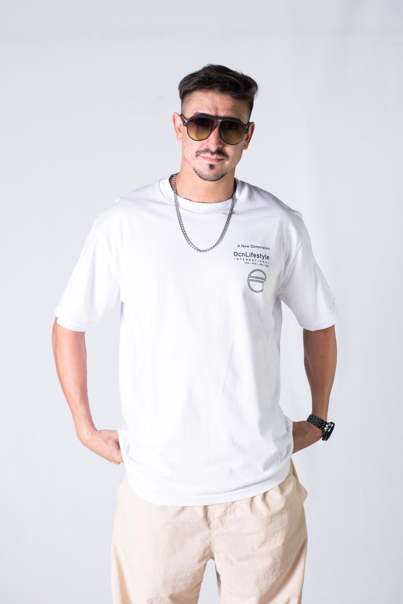 Remera Hombre Ocn Premium Blanco E5