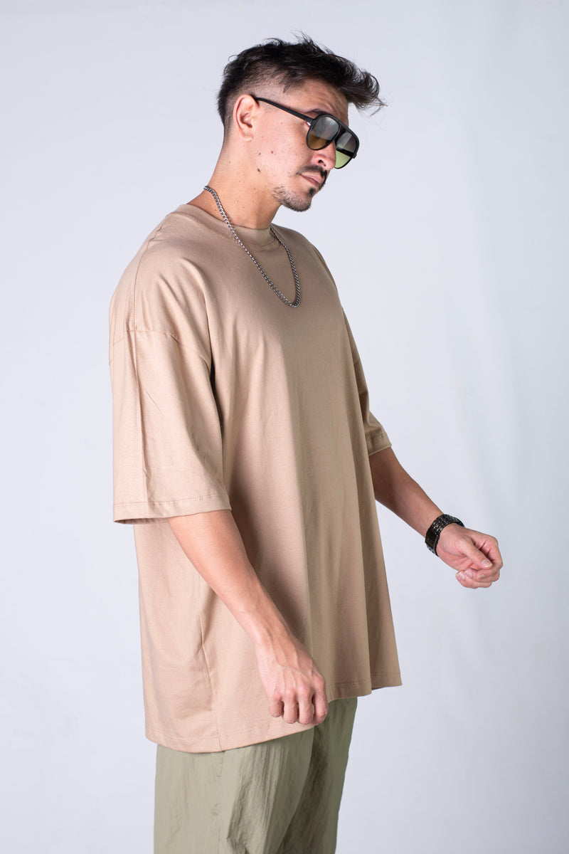 Remera Ocn Oversize Ultra Beige