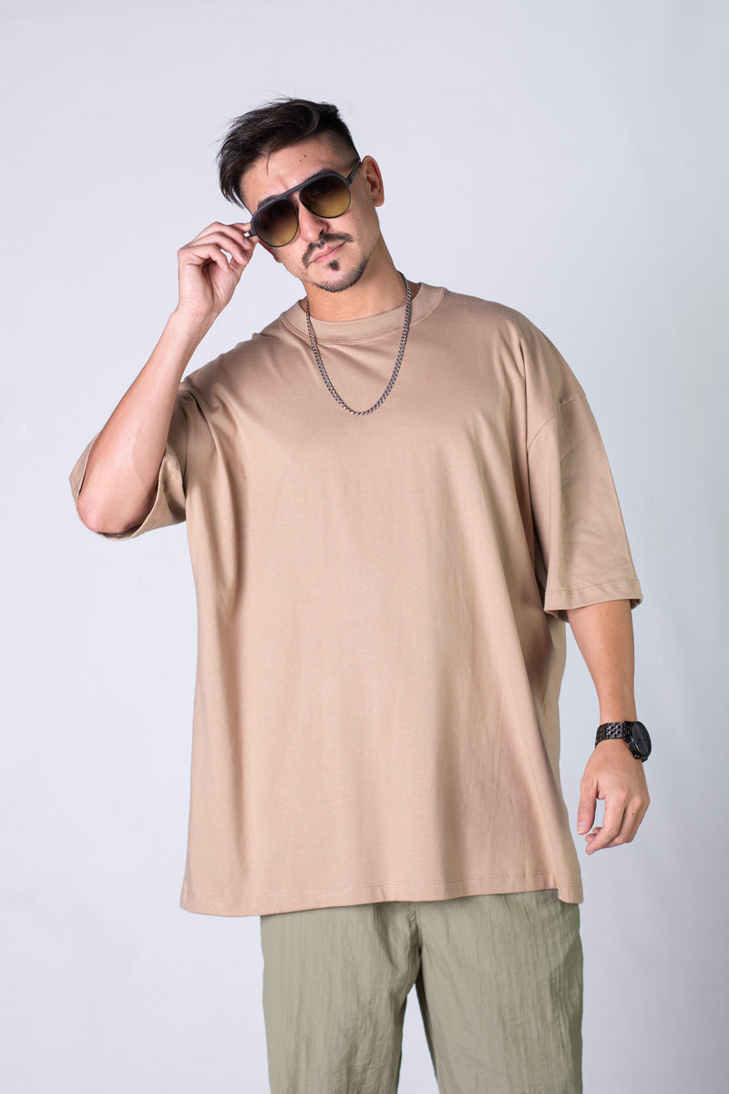 Remera Ocn Oversize Ultra Beige