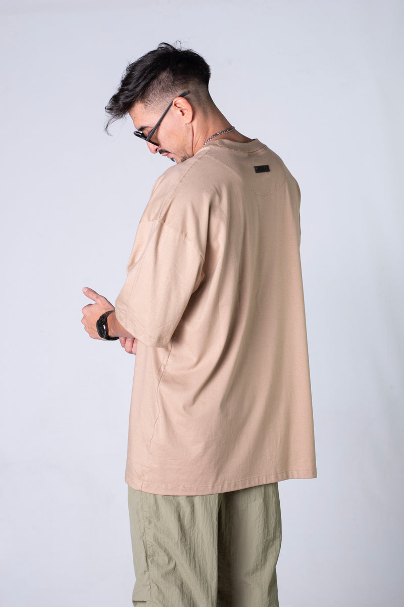 Remera Ocn Oversize Ultra Beige