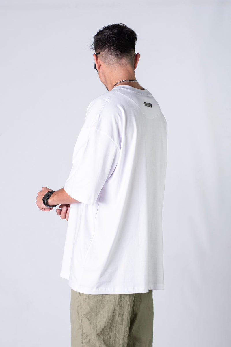 Remera Ocn Oversize Ultra Blanco