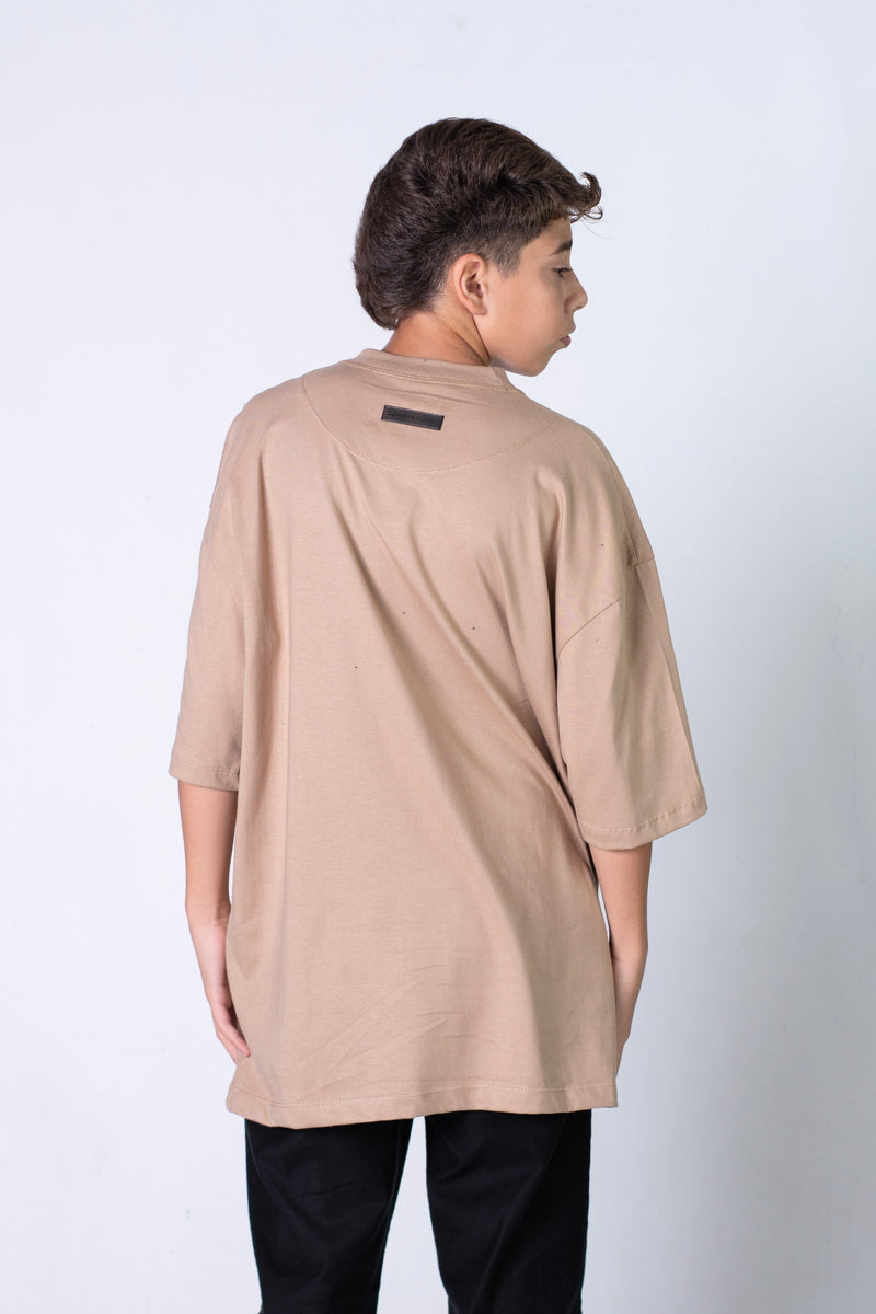 Remera Ocn Oversize Ultra Beige