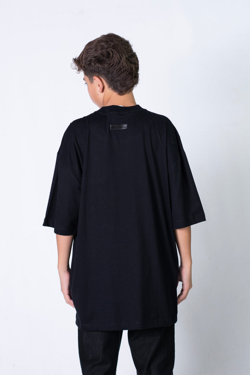 Remera Ocn Oversize Ultra Negro