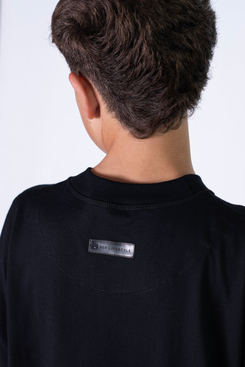 Remera Ocn Oversize Ultra Negro