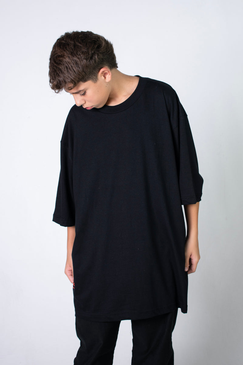 Remera Ocn Oversize Ultra Negro