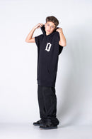 Sudadera Ocn Unisex Gothic Oversize Negro