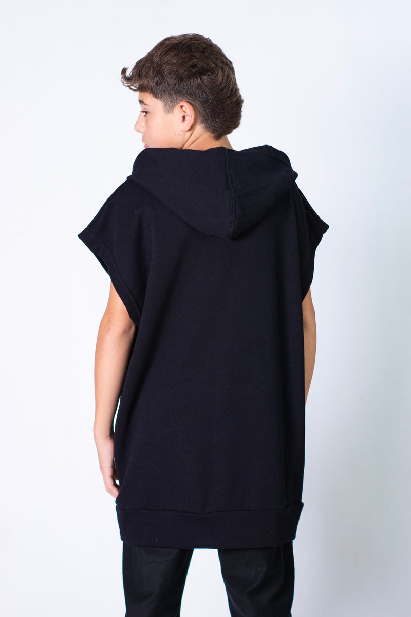 Sudadera Ocn UNISEX Gothic Oversize Negro