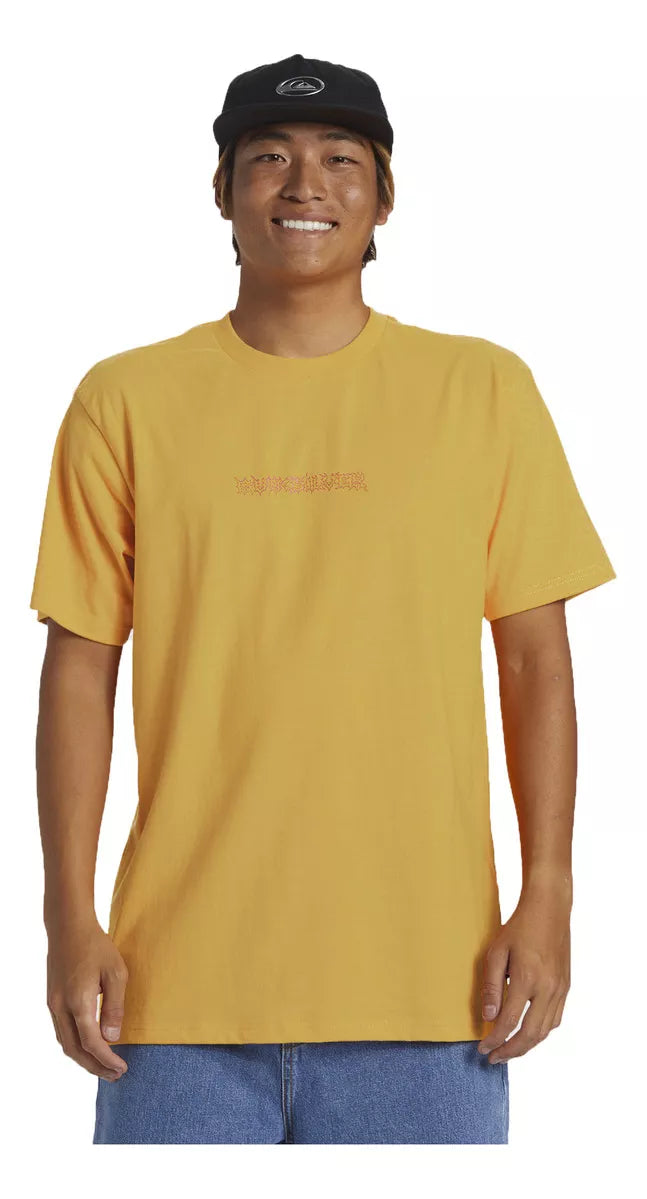 Remera Hombre Quicksilver Razonr Stn Amarillo (QK)