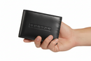 Billetera Burton Cuero Rural Negro