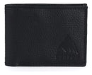 Billetera Burton Cuero Mountain Negro