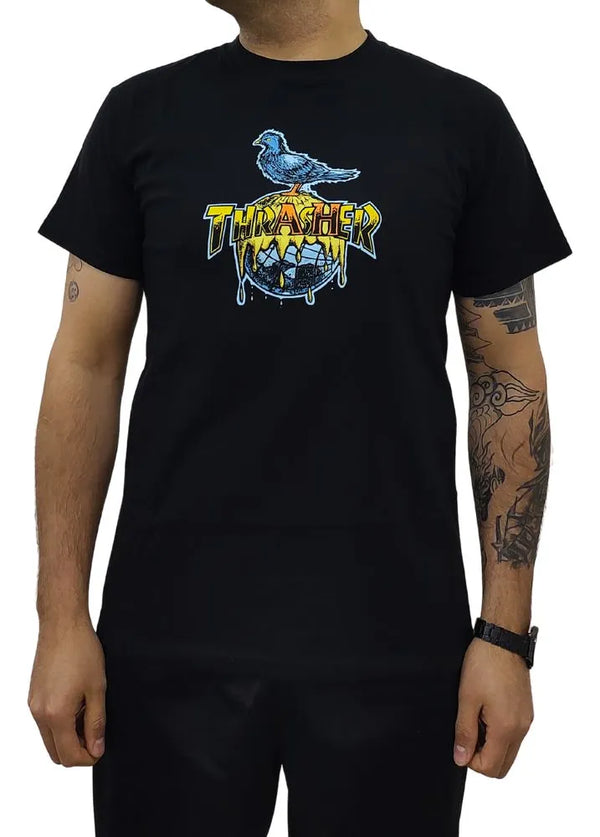 Remera Thrasher H T-Shirts Cover Th Earth