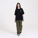 Remera Vans  M Lady Wall Outsized SS ( Negro)