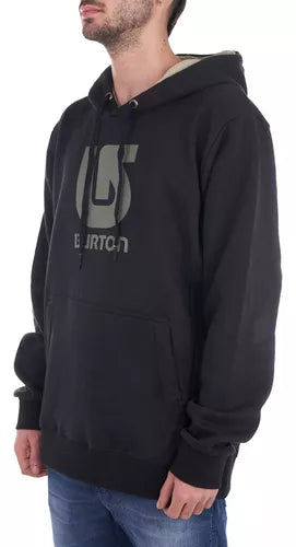 Buzo Burton Pull Hoodie H Vert Blk - Roy