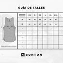 Musculosa Burton H Horizontal Grey Heather Gris