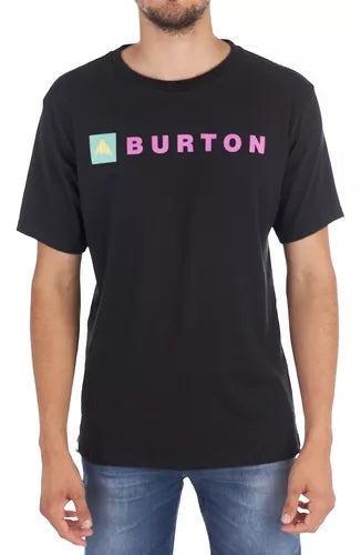 Remera Burton Vaultain Hor Logo Black