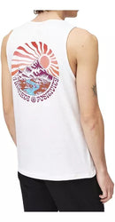 Musculosa Element H Radiate Positive Singlet Blanco
