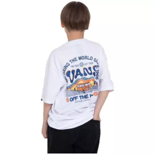 Remera Vans Kids Get There Ss Wht