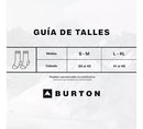 Medias Burton H Térmica Underhill White Pack x1 Par