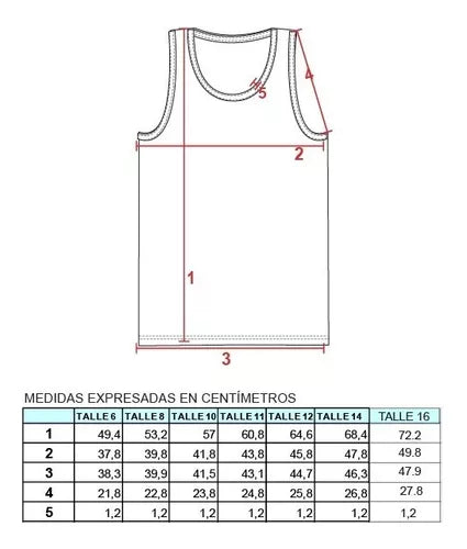 Musculosa Element Victory Singlet Kids Ladrillo