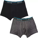 Boxer Burton Hombre Pack x2 Black Grey