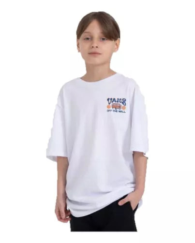 Remera Vans Kids Get There Ss Wht