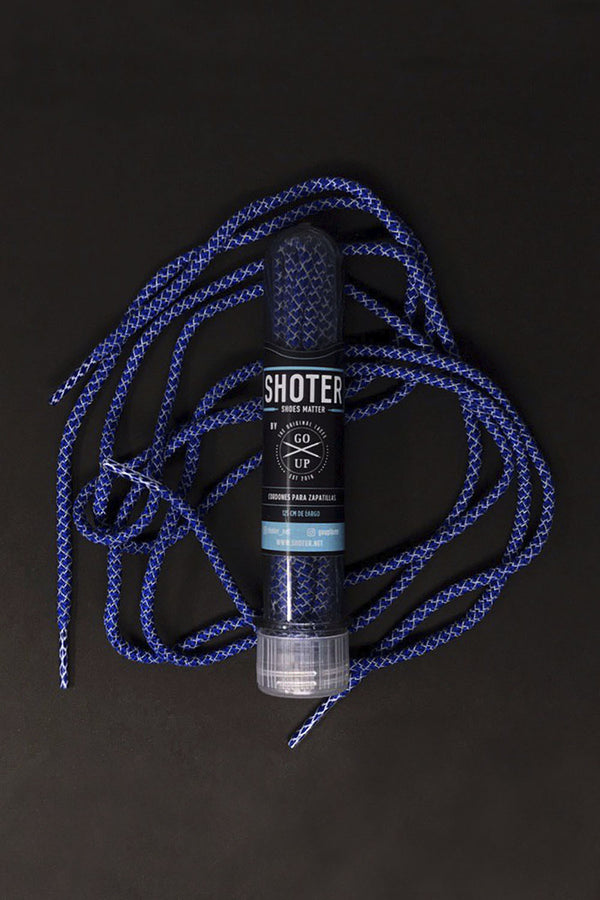 Cordones Shoter Rope Reflex - AZUL