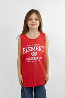 Musculosa Element Kids Victory Singlet Ladrillo